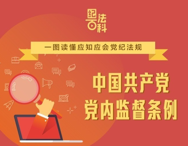 纪法百科·一图读懂应知应会党纪法规 | 中国共产党党内监督条例