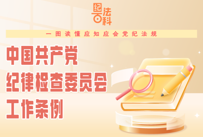 纪法百科·一图读懂应知应会党纪法规丨中国共产党纪律检查委员会工作条例